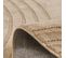 Tapis De Salon Motif Arc En Relief Beige Bloom 120x170