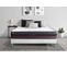 Ensemble Matelas Memoire De Forme 140x190 Regen Ep:24cm - Sommier Blanc