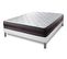 Ensemble Matelas Memoire De Forme 140x190 Regen Ep:24cm - Sommier Blanc