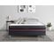 Ensemble Matelas Regen 140x190 + Sommier Noir + Couette + 2 Oreillers - Memoire De Forme