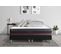 Ensemble Matelas Regen 160x200 + Double Sommiers Noir 80x200 + Couette + 2 Oreillers - Memoire De Fo