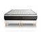 Ensemble Matelas Ressorts Ensaches Et Memoire De Forme 200x200 Suite Ep:26cm - Sommier Blanc