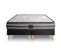 Ensemble Matelas Ressorts Ensaches Et Memoire De Forme 180x200 Exclusive Ep:22cm - Sommier Noir