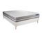 Ensemble Matelas Ressorts Ensaches 140x190 Actiflex Touch Ep:20 Cm - Sommier Kit Blanc