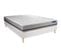 Ensemble Matelas Ressorts Ensaches 140x200 Actiflex Soft Ep:20 Cm - Sommier Kit Blanc