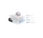 Ensemble Matelas Ressorts Ensaches 200x200 Actiflex Night Ep:20 Cm - Sommier Kit Blanc