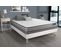 Ensemble Matelas Ressorts Ensaches 200x200 Actiflex Night Ep:20 Cm - Sommier Kit Blanc