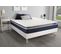 Ensemble Matelas Latex Et Memoire De Forme 90x190 Actilatex Confort Ep:26 Cm - Sommier Kit Blanc