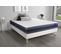 Ensemble Matelas Latex Et Memoire De Forme 90x200 Actilatex Morpho Ep:24 Cm - Sommier Kit Blanc