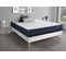 Ensemble Matelas Memoire De Forme 90x190 Actimemo Tech Ep:24 Cm - Sommier Kit Blanc