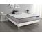 Ensemble Matelas Memoire De Forme 140x190 Actimemo Form Ep:22 Cm - Sommier Kit Blanc