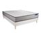 Ensemble Matelas Memoire De Forme 140x190 Actimemo Form Ep:22 Cm - Sommier Kit Blanc