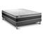 Ensemble Matelas Ressorts Ensaches Et Memoire De Forme 200x200 Vital Care Ep:26 Cm - Sommier Kit Gri