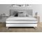 Ensemble Matelas Mousse 200x200 Vital Relax Ep:18 Cm - Sommier Kit Blanc