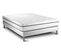 Ensemble Matelas Mousse Polyurethane à Memoire De Forme 140x190 Vital Spa Ep:24 Cm - Sommier Kit Bla