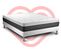 Ensemble Matelas Mousse Polyurethane à Memoire De Forme 160x200 Vital Soft Ep:24 Cm - Sommier Kit Bl