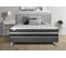 Ensemble Matelas Ressorts Ensaches Et Memoire De Forme 90x200 Vitalspring Zen Ep:26 Cm - Sommier Kit