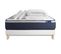 Ensemble  Matelas Latex + Memoire De Forme Actilatex Max 140x190 Cm + Sommier Kit Blanc + 2 Oreiller