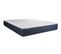 Ensemble  Matelas Latex Et Memoire De Forme Actilatex Sleep 200x200 Cm + Sommier Kit Blanc + 2 Oreil