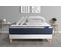 Ensemble  Matelas Memoire De Forme Actimemo Max 180x200 Cm  Sommier Kit Blanc + 2 Oreillers +couette