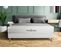 Ensemble Matelas Ressorts Ensaches Et Memoire De Forme 160x200 Lancaster Ep:22 Cm - Sommier Kit Blan