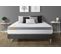 Ensemble Matelas Memoire De Forme 160x200 Memo Zen Ep:26 Cm - Sommier Kit Gris