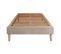 Ensemble Matelas Ressorts Ensaches Et Memoire De Forme 90x190 Le Raffine Ep:26 Cm - Sommier Kit Beig