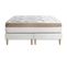 Ensemble Matelas Memoire De Forme 200x200 Le Cosy Ep:30cm - Sommier Blanc