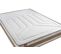 Ensemble Matelas Ressorts Ensaches Et Memoire De Forme 160x200 Le Tendre Ep:28cm - Sommier Beige