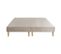 Ensemble Matelas Ressorts Ensaches Et Memoire De Forme 160x200 Le Tendre Ep:28cm - Sommier Beige