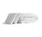 Ensemble  Matelas Actiflex Night 200x200 Ressorts Ensaches 3zones Confort + Sommier Kit Gris + 2 Ore