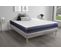 Ensemble Matelas Latex Et Memoire De Forme 160x200 Actilatex Morpho Ep:24 Cm - Sommier Kit Gris