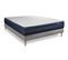 Ensemble Matelas Memoire De Forme 200x200 Actimemo Tech Ep:24 Cm - Sommier Kit Gris