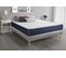 Ensemble Matelas Memoire De Forme 180x200 Actimemo Sleep Ep:22 Cm - Sommier Kit Gris