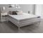 Ensemble Matelas Memoire De Forme 140x190 Actimemo Touch Ep:20 Cm - Sommier Kit Gris