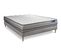 Ensemble Matelas Memoire De Forme 160x200 Actimemo Night Ep:20 Cm - Sommier Kit Gris