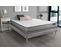 Ensemble Matelas Memoire De Forme 160x200 Actimemo Night Ep:20 Cm - Sommier Kit Gris