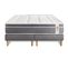 Ensemble Matelas Ressorts Ensaches Et Memoire De Forme 180x200 Trente Ep:30cm - Sommier Gris