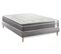 Ensemble Matelas Ressorts Ensaches Et Memoire De Forme 140x190 Trente Ep:30cm - Sommier Gris