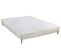 Ensemble Matelas Ressorts Ensaches Et Memoire De Forme 160x200 Vingt-huit Ep:28cm - Sommier Gris