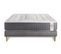 Ensemble Matelas Ressorts Ensaches Et Memoire De Forme 160x200 Vingt-six Ep:26cm - Sommier Gris