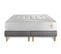 Ensemble Matelas Ressorts Ensaches Et Memoire De Forme 200x200 Vingt-quatre Ep:24cm - Sommier Gris