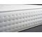 Ensemble Matelas Ressorts Ensaches Et Memoire De Forme 200x200 Vingt-quatre Ep:24cm - Sommier Blanc