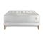 Ensemble Matelas Ressorts Ensaches Et Memoire De Forme 140x200 Vingt-quatre Ep:24cm - Sommier Blanc