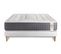 Ensemble Matelas Ressorts Ensaches Et Memoire De Forme 180x200 Vingt-six Ep:26 Cm - Sommier Kit Blan