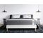 Ensemble Matelas Ressorts Ensaches Et Memoire De Forme 140x190 Vingt-six Ep:26 Cm - Sommier Kit Blan