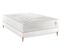 Ensemble Matelas Ressorts Ensaches Et Memoire De Forme 200x200 Vingt-quatre Ep:24 Cm - Sommier Kit B