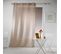 Rideau Effet Lin Haltonas Noisette 140x240cm