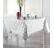 Nappe 140x240cm Goldy Blanc Et Argent