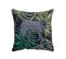 Coussin Passepoil Tropical Green 40x40cm